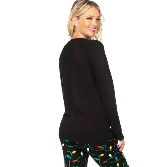 Get Lit Pajama top, Tipsy Elves, size small, NWOT - Picture 3 of 6